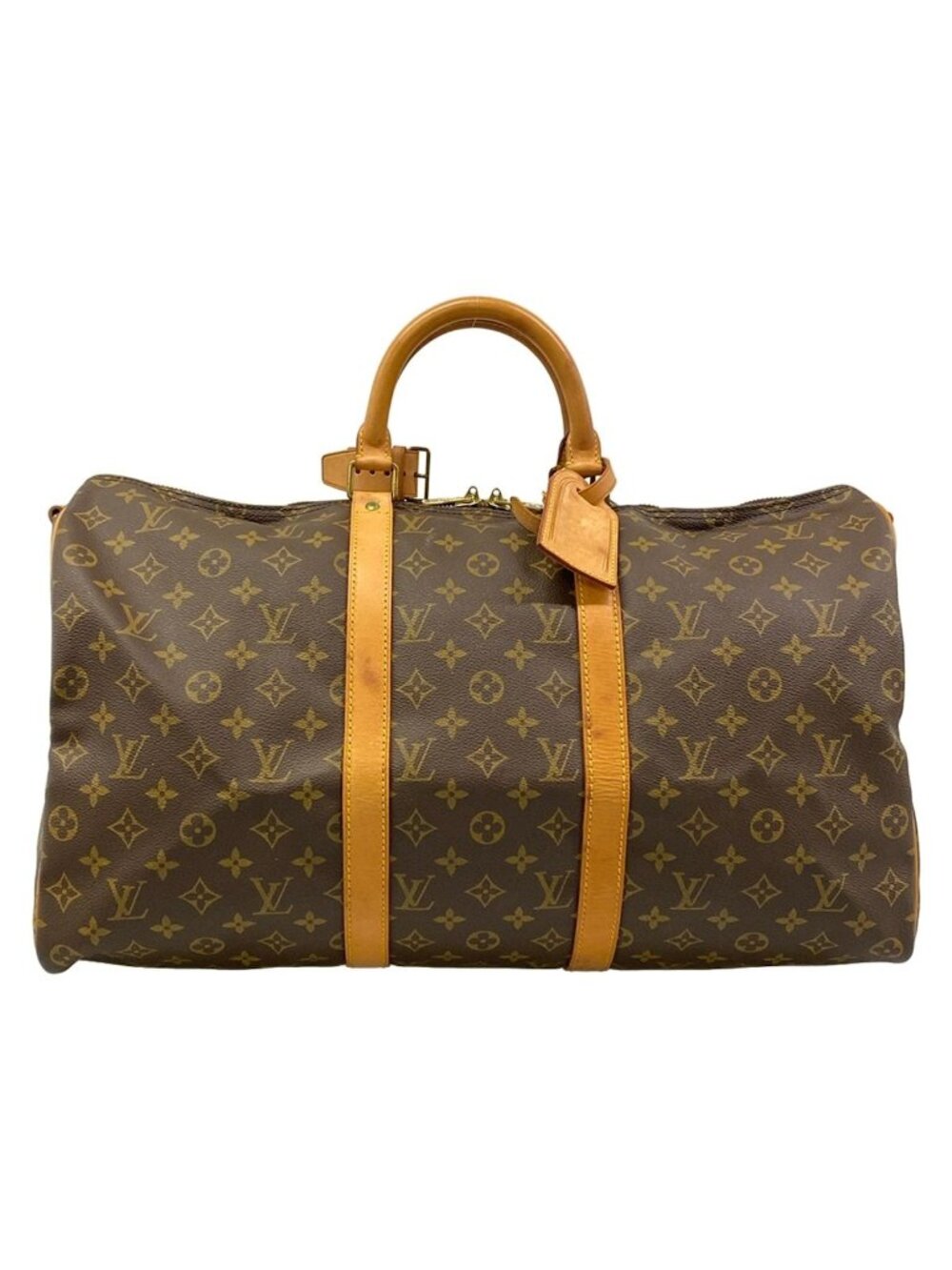 Louis Vuitton Boston Bag Monogram Keepall Bandouliere 50